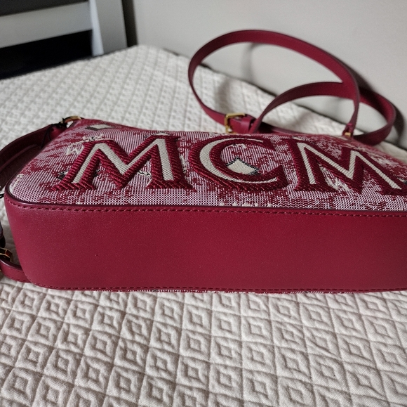 MCM Ladies Mini Shoulder Bag in Vintage Jacquard Monogram  MCM Mini Shoulder Bag in Vintage Jacquard Monogram